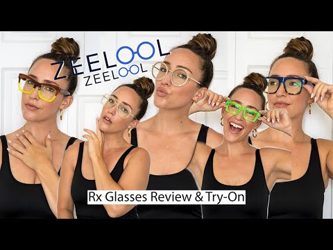 Zeelool Rx Glasses Review & Try On [+10% OFF code MeridethMorgan]